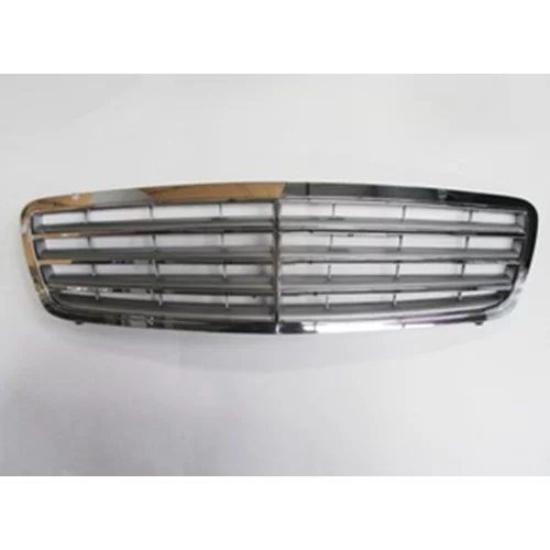2038809744   C Class W203 00/07  (C180/C200/C220/C, Mercedes C Class- W203- 04/07  Ön Panjur Nikelajlı/Gümüş (7Çıtalı) (Tw)